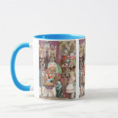  Alice in Wonderland, koningin van harten Mok (Links)