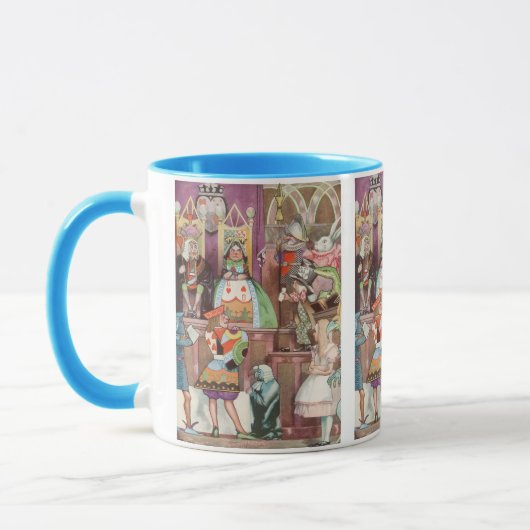  Alice in Wonderland, koningin van harten Mok (Links)