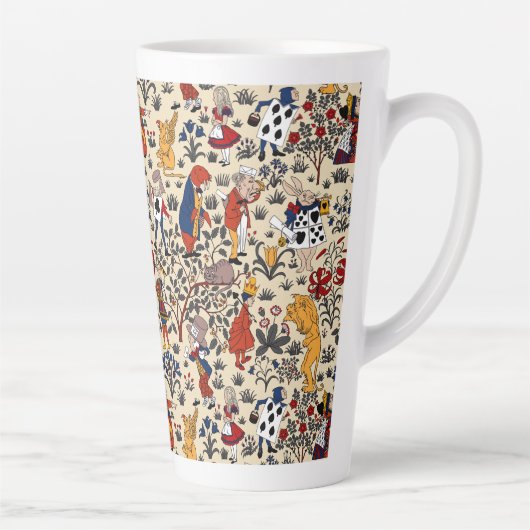 Alice in Wonderland Latte Mok (Rechts)