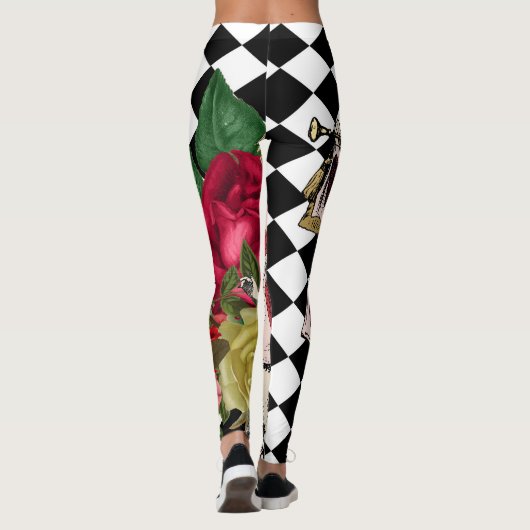  Alice in Wonderland Leggings (Achterkant)