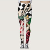  Alice in Wonderland Leggings (Voorkant)