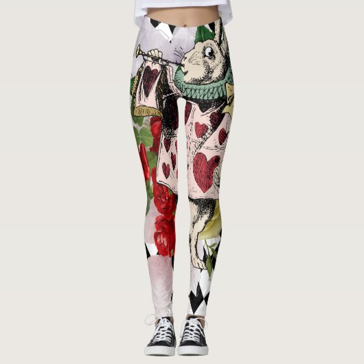 Alice in Wonderland Leggings (Voorkant)