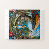 Alice in Wonderland Legpuzzel (Horizontaal)