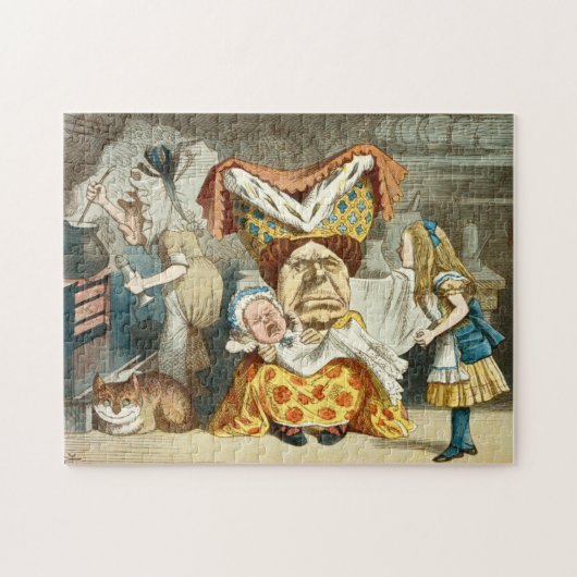 Alice in Wonderland Legpuzzel (Horizontaal)