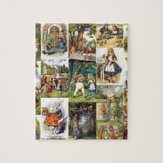 alice in wonderland legpuzzel (Verticaal)