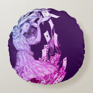 Alice in Wonderland Lewis Carroll Rackham Rond Kussen
