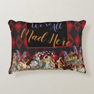 Alice in Wonderland Mad Cheshire Cat Accent Kussen