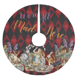 Alice in Wonderland Mad Cheshire Cat Kerstboom Rok