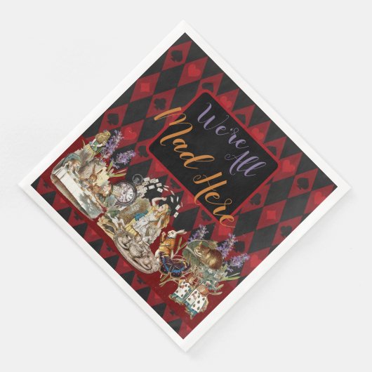 Alice in Wonderland Mad Cheshire Cat Servet (Hoek)