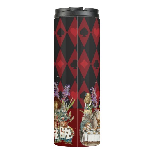 Alice in Wonderland Mad Cheshire Cat Thermosbeker (Achterkant)