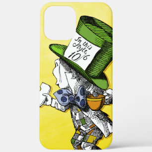 Alice in Wonderland   Mad Hatter iPhone 12 Pro Max Hoesje