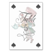 Alice in Wonderland Mad Hatter Character Kaart (Achterkant)