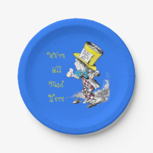 Alice in Wonderland Mad Hatter Paper Bord