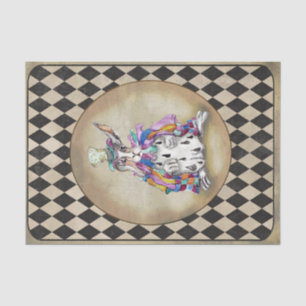 Alice in Wonderland Mad Hatter Rabbit Tissuepapier