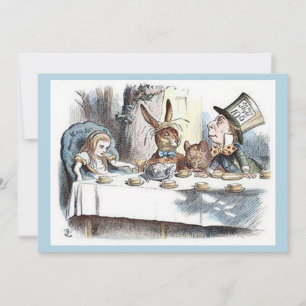 Alice in Wonderland, Mad Hatter Tea Party Kaart