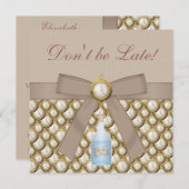 Alice in Wonderland Mad Hatter Tea Party nodigt ui Kaart (Voorkant / Achterkant)