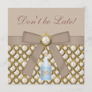 Alice in Wonderland Mad Hatter Tea Party nodigt ui Kaart