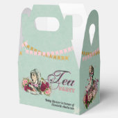 Alice in Wonderland Mad Hatters Tea Party Custom Bedankdoosjes (Geopend)