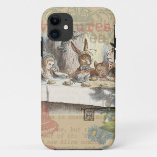 Alice in Wonderland Mad Tea Party Kunst iPhone 11 Hoesje