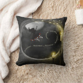 Alice in Wonderland Magical Gothic Candles Kussen (Deken)