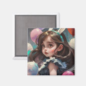 Alice in Wonderland Magneet (Voorkant / Achterkant)