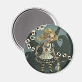 Alice in Wonderland Magneet (Voorkant / Achterkant)