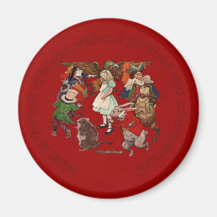 Alice in Wonderland Magneet
