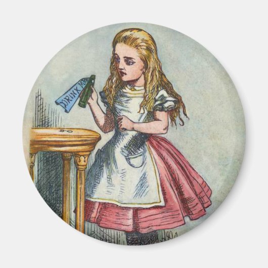 Alice in Wonderland Magneet (Voorkant)