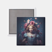 Alice in Wonderland Magnet Magneet (Voorkant / Achterkant)