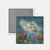 Alice in Wonderland Magnet Magneet (Voorkant / Achterkant)