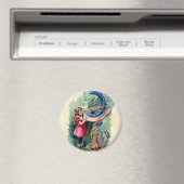 Alice in Wonderland Magnet Magneet (Insitu (Vaatwasser))
