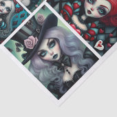 Alice in Wonderland Masterboard | grillig Tissuepapier (Detail)