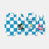 Alice in Wonderland met Cheshire Cat Baby shower Bedankdoosjes (Uitgevouwen)