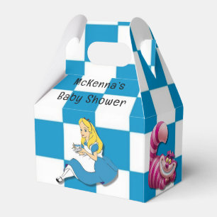 Alice in Wonderland met Cheshire Cat Baby shower Bedankdoosjes
