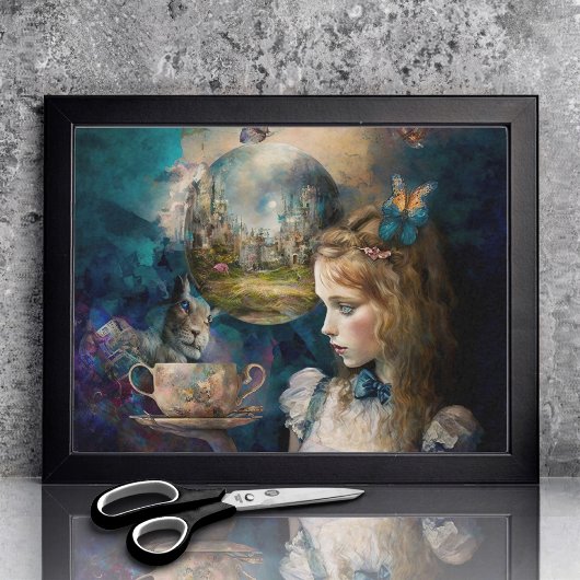 Alice in Wonderland met de Magic Tea Cup Tissuepapier