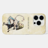 Alice in Wonderland met een flamingo Case-Mate iPhone Case (Achterkant (horizontaal))
