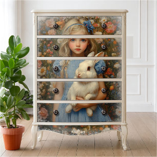 Alice in Wonderland met Witte Konijn Tissuepapier