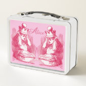  Alice in Wonderland Metal Lunch Box (Achterkant)