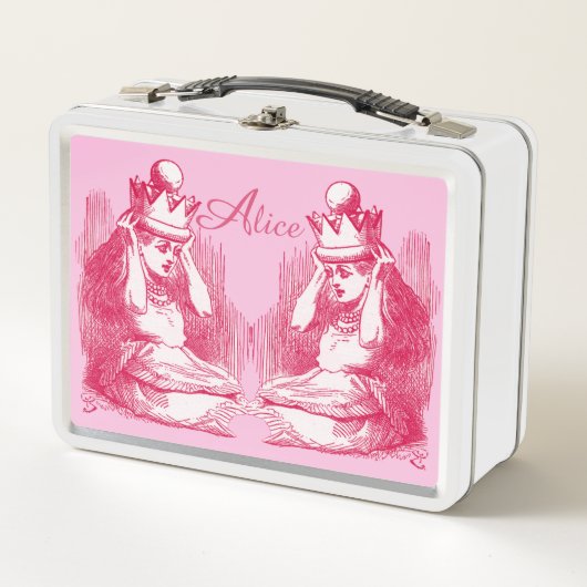  Alice in Wonderland Metal Lunch Box (Voorkant)