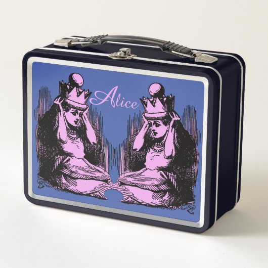  Alice in Wonderland Metal Lunch Box (Voorkant)
