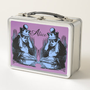Alice in Wonderland Metal Lunch Box