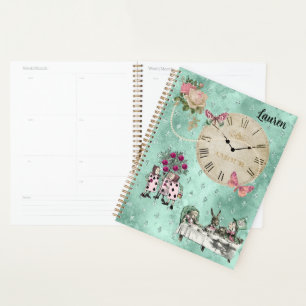 Alice in Wonderland Modern Gepersonaliseerd Planner