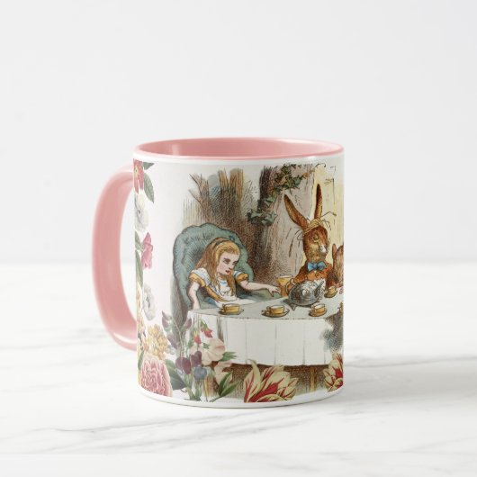 Alice in Wonderland Mok (Voorkant links)
