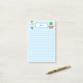 Alice in Wonderland Mooie Kinderen Gepersonaliseer Post-it® Notes (Op bureau)