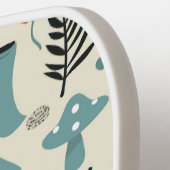 Alice in Wonderland Naadloze Patroon Pickleball Paddle (Links Detail)