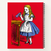 Alice in Wonderland Notitieboek (Achterkant)