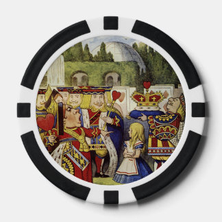 ALICE in Wonderland "OFF met haar hoofd" poker Chi Pokerchips