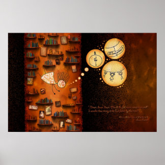 Alice in Wonderland - Omlaag het konijnenhol Poster