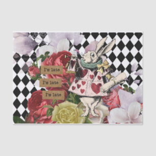  Alice in Wonderland Ontvangstverbod Witte konijn Tissuepapier