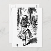 Alice in Wonderland - oorspronkelijke illustratie Briefkaart (Voorkant / Achterkant)